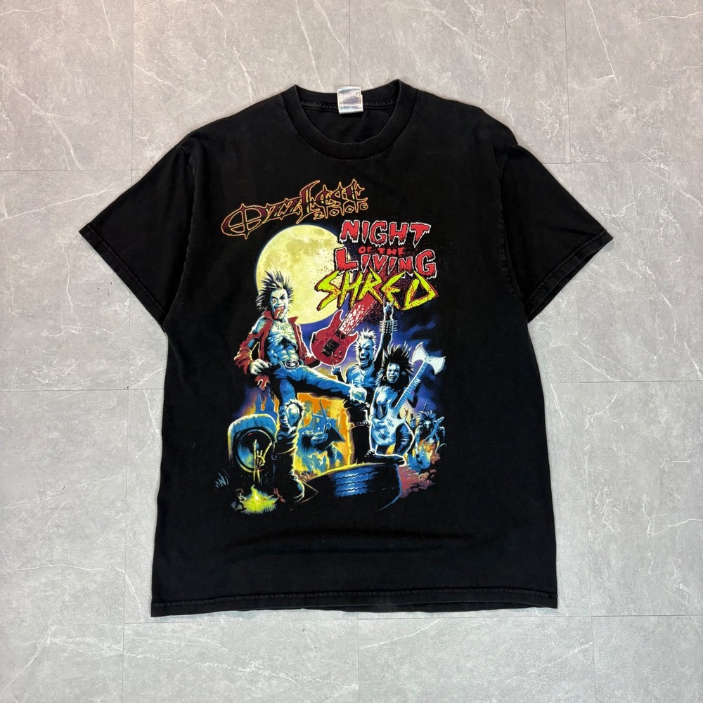 Ozzfest 2006 Night of the Living Shred Tour Graphic T-Shirt Mens Large Black